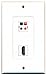 RiteAV - 1 Port HDMI 1 Port Speaker Decorative Wall Plate