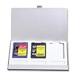 Aluminum Case, Holds 3 Sd Cards