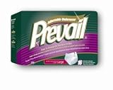 Special 4 packs of Prevail Underwear Protective Large - 16 per pack - First Quality PVR513
