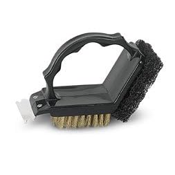 Click here to buy Charcoal Companion 3 Way Grill Brush by Charcoal Companion.