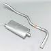 Automotive : Dynomax 17472 Super Turbo Aluminized Steel Exhaust System