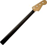 BASS NECK EBONY FRETLESS
