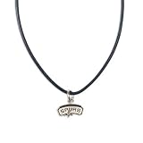 San Antonio Spurs Official Logo 18" Leather Necklace