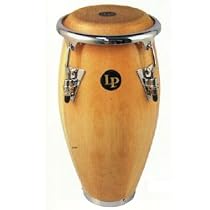Latin Percussion LPM198 Mini Tunable Wood Conga, Natural