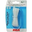 RCA 7 Foot Modular Line Cord TP210WHN (White)