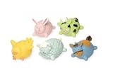 E-i-E-i-O Farm Animal Bath Squirters - Set of 5