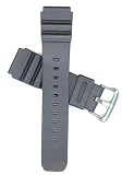 Casio 22mm Black Resin-Marine Gear