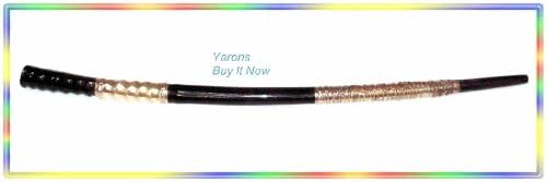Amazing Christian 26" Silver-plated Kosher Gemsbok Shofar Judaica