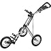 New 2008 Sun Mountain (Push) Speed Golf Cart V1 (Metallic Silver), Free Speed Paq!