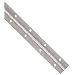 Aluminum 3003 Continuous Hinge With Holes, Unfinished