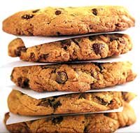 Childrens Toyshop  Gourmet Food : Bittersweet Chocolate, Toasted Coconut & Pecan Cookies - Approximately 2 Dozen (1 Batch)
