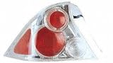 01-03 HONDA CIVIC COUPE ALTEZZA CRYSTAL CLEAR TAIL LIGHT, one set (left and right included), W/RED C...