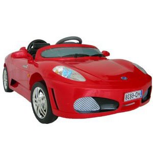 Skado Ride-on Ferrari Car: Power Electric Radio Remote Control Car with Mp3 Music