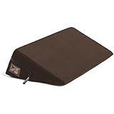 Liberator Wedge Intimate Positioning Pillow, Chocolate Microfiber