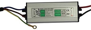 JIAWEN® 20W 600mA Led Power Supply Led Constant Current Driver Power Source (DC 12-24V Input / DC 30-36V Output)