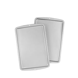 Wilton Recipe Right 2 Piece Medium and Large Cookie Set by Sheet Sets