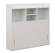 Marina Bookcase Headboard - Pure White