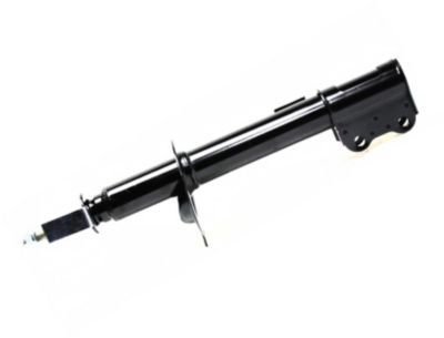 Evan-Fischer EVA15072047266 Strut assembly Rear Passenger Side RH Twin-tube Black