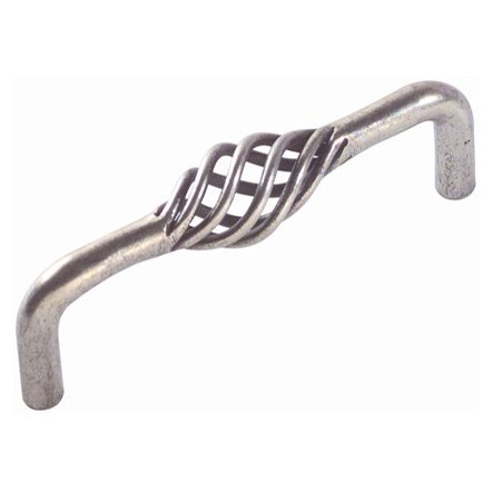 Metal Swirl and Bar Drawer Pulls - Set of 4