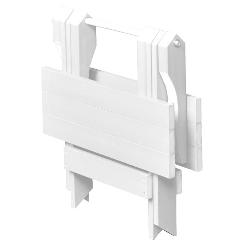 Highwood Folding Adirondack Side Table, White