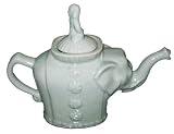 Celadon elephant teapot decanter - porcelain