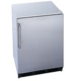 Summit CT67 5.3 cu. ft. Compact Refrigerator with Adjustable Glass Shelves, Wine Rack and Manual Defrost Freezer