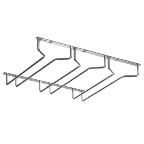 Under Cabinet Stemware Rack– Chrome
