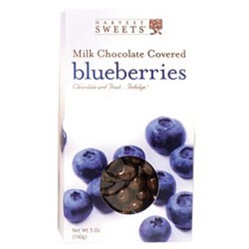 Milk Chocolate covered blueberries, 5oz by Cape Cod Provisions