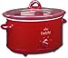 Crock-Pot 4-qt. Oval Slow Cooker - Red