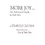 More Joy: An Advanced Guide to Solo Sex