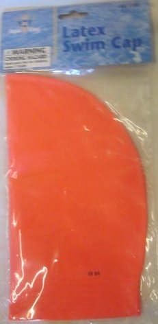 Aqua King Kids Latex Swim Cap One Size Fits All Colors May Vary