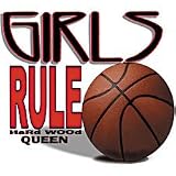 Girls Rule-Basketball Adult Sweatshirt