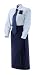 Bistroschürze, Schürze 100x100 cm Navy Blau - Marine LxB