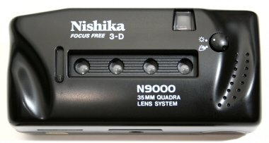 Photo: Nishika N9000 35 mm Quadrascopic 3D Lenticular Camera