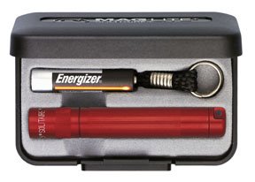Solitaire Flashlight AAA Solitair Presentation, Dk Red