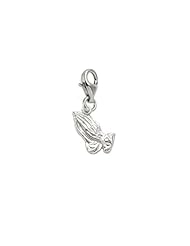 Rembrandt Charms Praying Hands Charm with Lobster Clasp