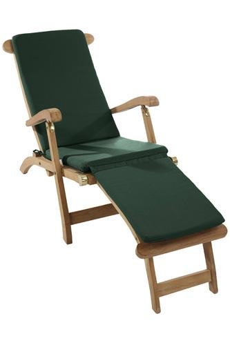 Outdoor Steamer Cushion For Folding Deck Chair