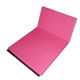 The Beam Store Pink 2-Inch Folding Gym Mat (4 x 6-Feet)