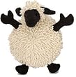 GoDog Fuzzy Wuzzy Sheep Baa Baa Balls Medium Dog Toy, 8-Inch,