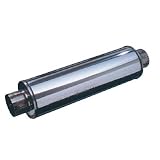 MagnaFlow 14416 Polished Stainless Steel 2.5' Center Round Muffler