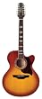 Takamine G Jumbo EG523CDX12 12-String Acoustic-Electric Guitar-Honey Burst