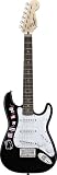 Fender Squier Hello Kitty Mini Electric Guitar, Black