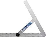 シンワ　アルミ自由金　４５ｃｍ　筋交・角度目盛付　3979393 62661