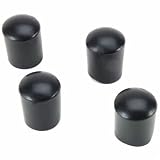Vinyl Leg Tips, 1 1/8 Black