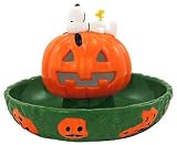 CHARLIE BROWN Snoopy Halloween Candy Dish dept 56 NEW