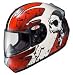 JOE ROCKET RKT101 VILLAIN BLACK/RED X-LARGE/XL HELMET