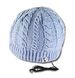 Tooks IVY Headphone Hat With Built-in Removable Headphones - COLOR: BABY BLUE