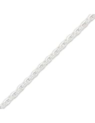Sterling Silver 7.5 Inch Polished Fancy Link Bracelet - 7.5 Inch