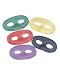 Satin Domino Mask (Selection of Colors) Costume Accessory