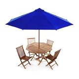 All Things Cedar TT6P 6 Piece Folding Table Set
